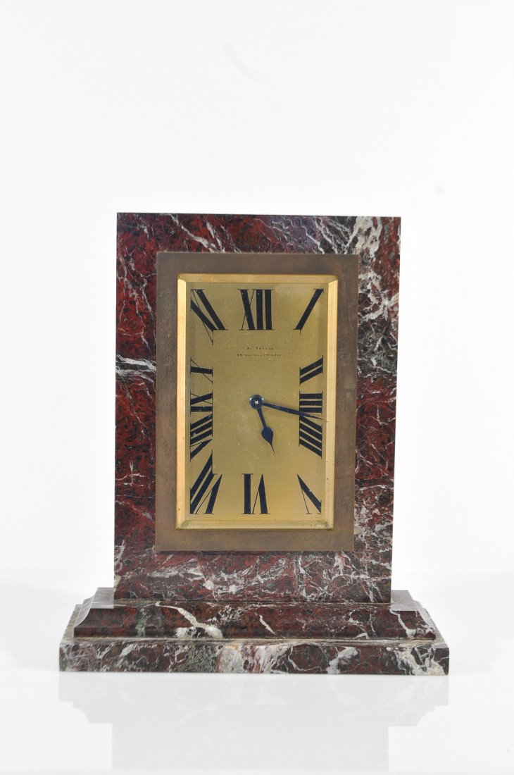 AU VOYAGE FRENCH ART DECO CLOCK (1 of 6)