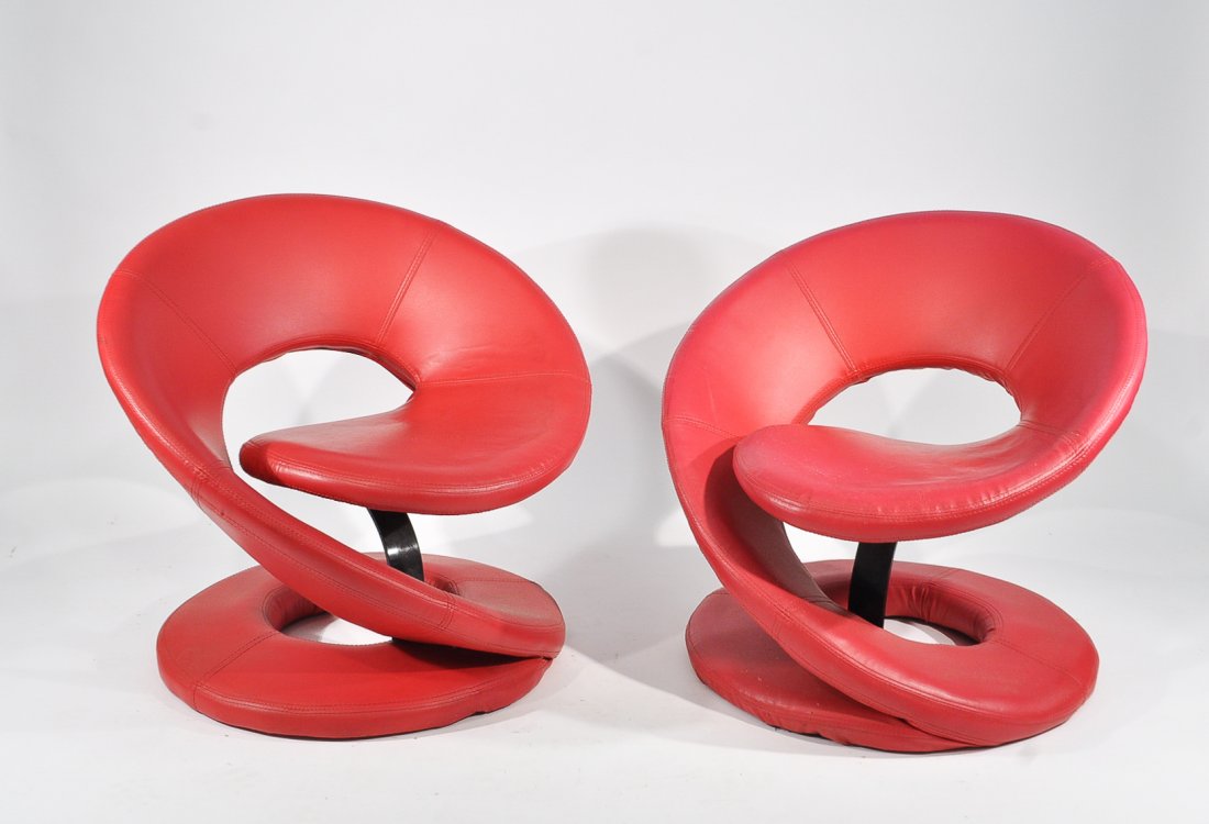 PAIR OF LOUIS DUROT STYLE CHAIRS (1 of 10)