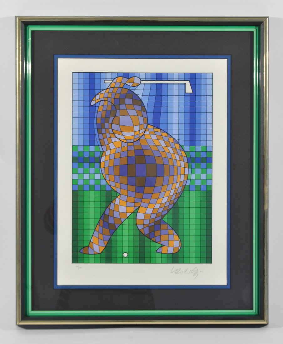VICTOR VASARELY (HUNGARIAN /FRENCH 1908-1997) (1 of 10)