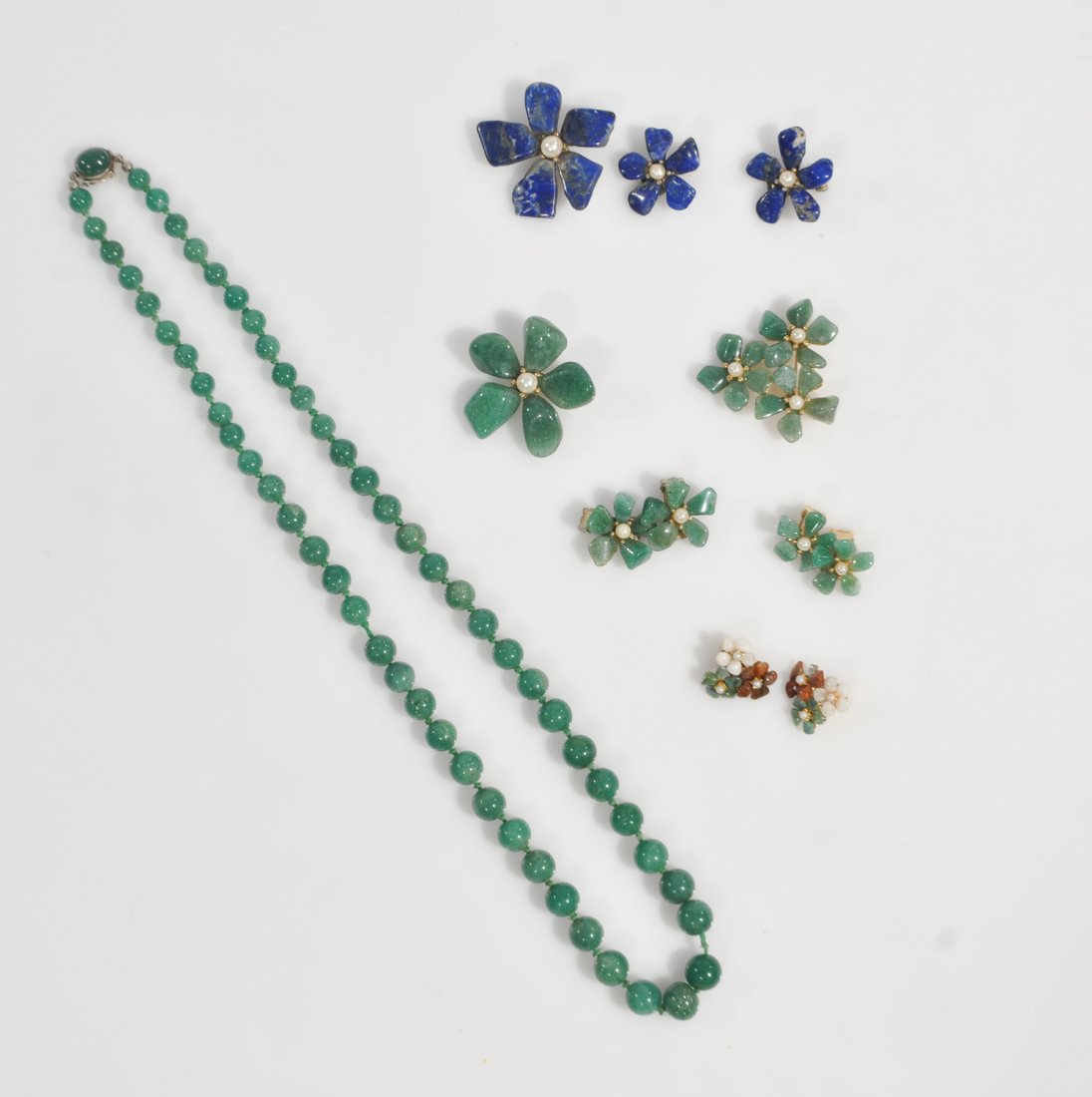 LAPIS AND CHRYSOPRASE JEWELRY GROUP (1 of 9)