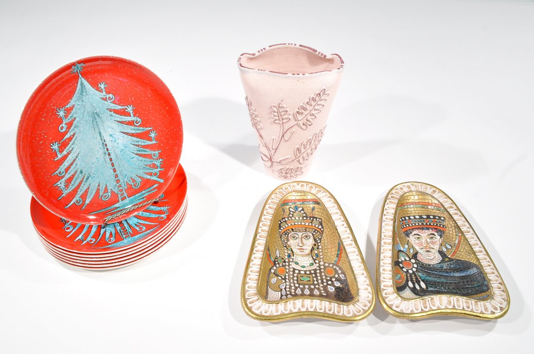 ITALIAN MID-CENTURY POTTERY GROUPING (1 of 10)