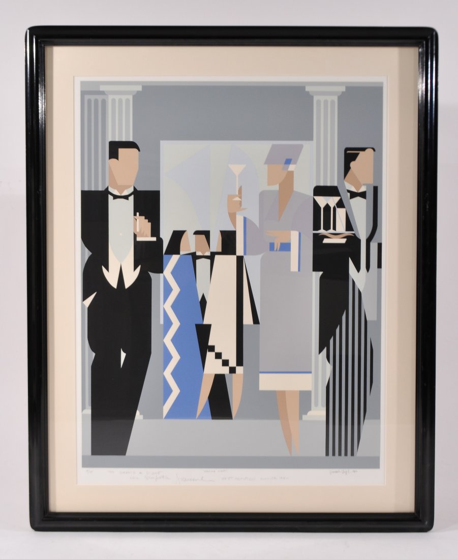 GIANCARLO IMPIGLIA (ITAL./AMER. B 1940) SERIGRAPH (1 of 7)