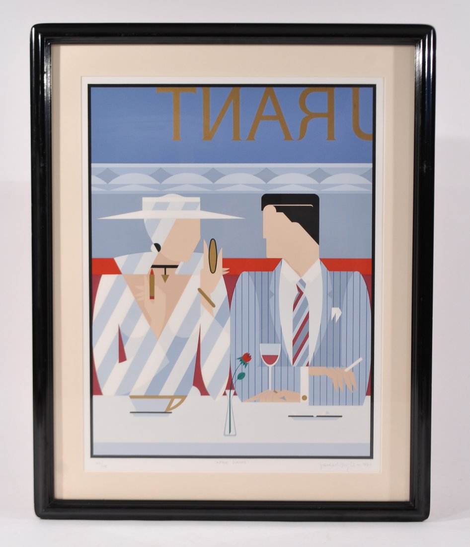 GIANCARLO IMPIGLIA (ITAL./AMER. B 1940) SERIGRAPH (1 of 8)