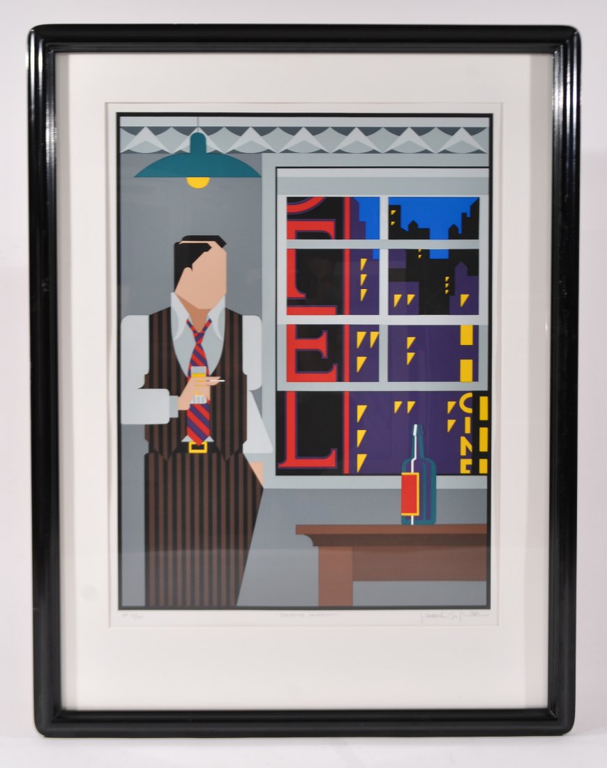 GIANCARLO IMPIGLIA (ITAL./AMER. B 1940) SERIGRAPH (1 of 8)