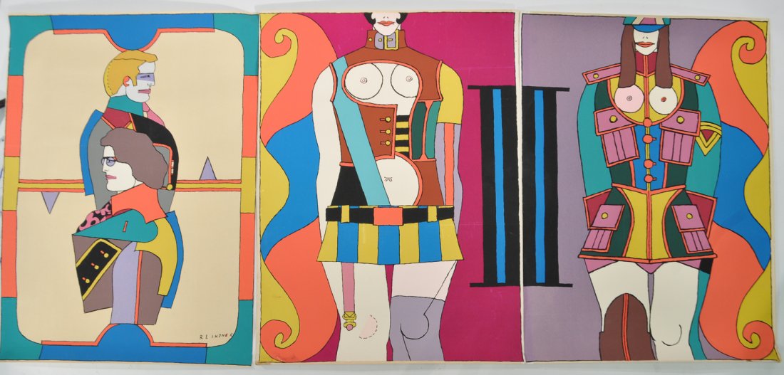 (3) RICHARD LINDNER PRINTS (1 of 9)