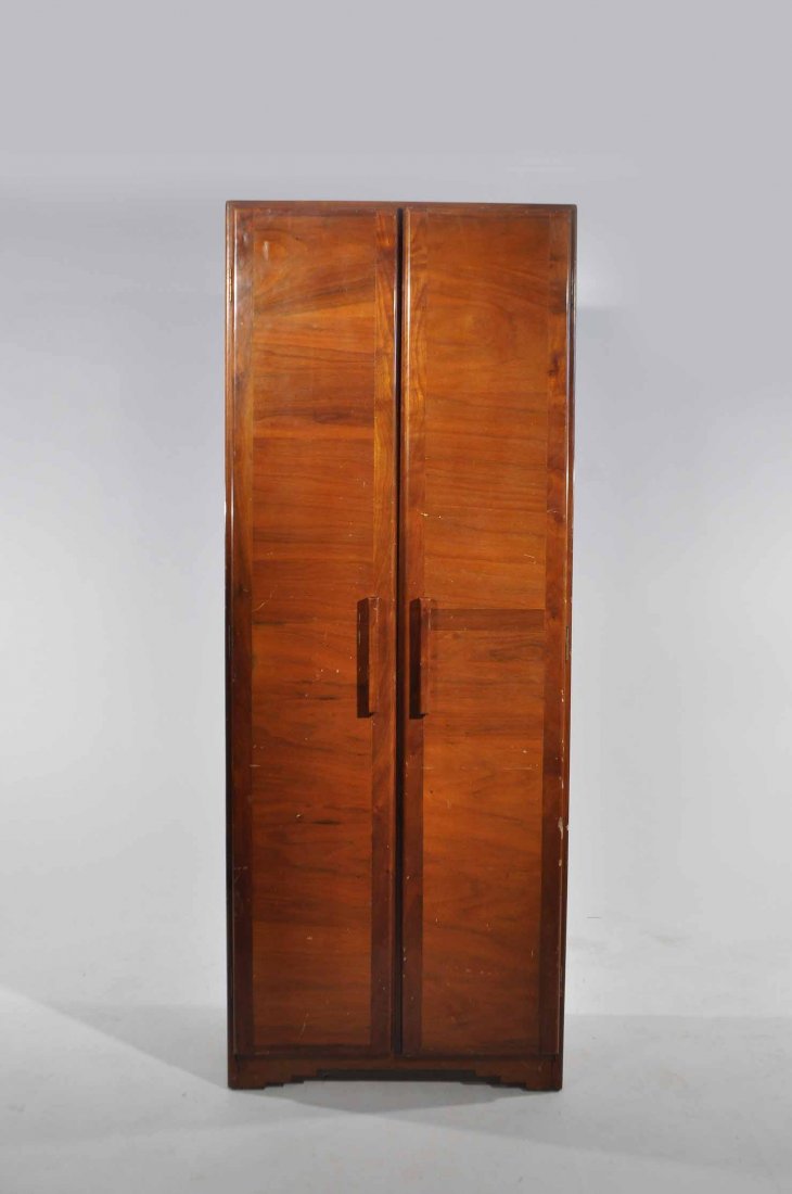 STANDING WOODEN FILE CABINET (1 of 10)