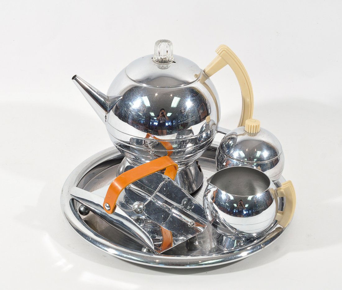 CHASE BAKELITE TEA SET (1 of 10)