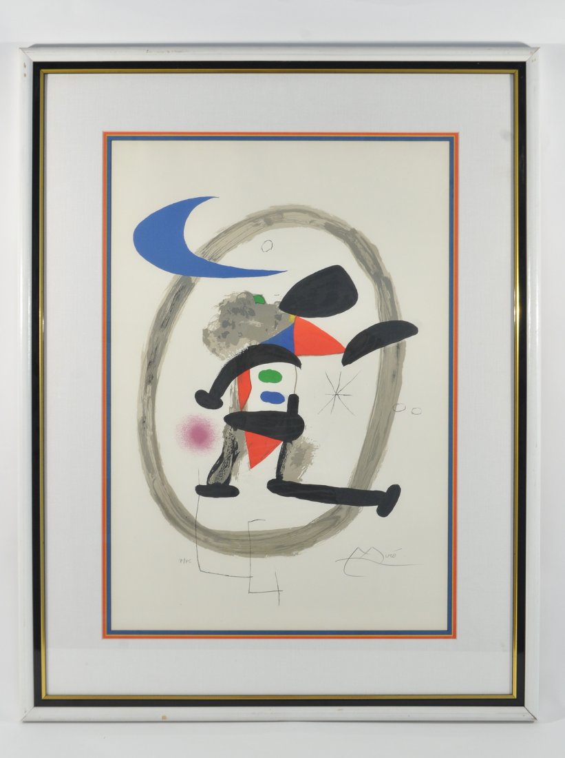 AFTER JOAN MIRO (SPAIN 1893-1983) (1 of 9)