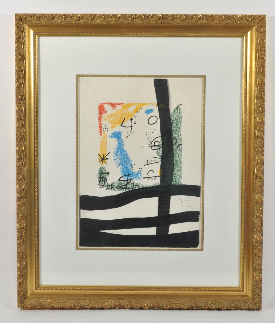 JOAN MIRO (SPAIN 1893 -1983) (1 of 10)