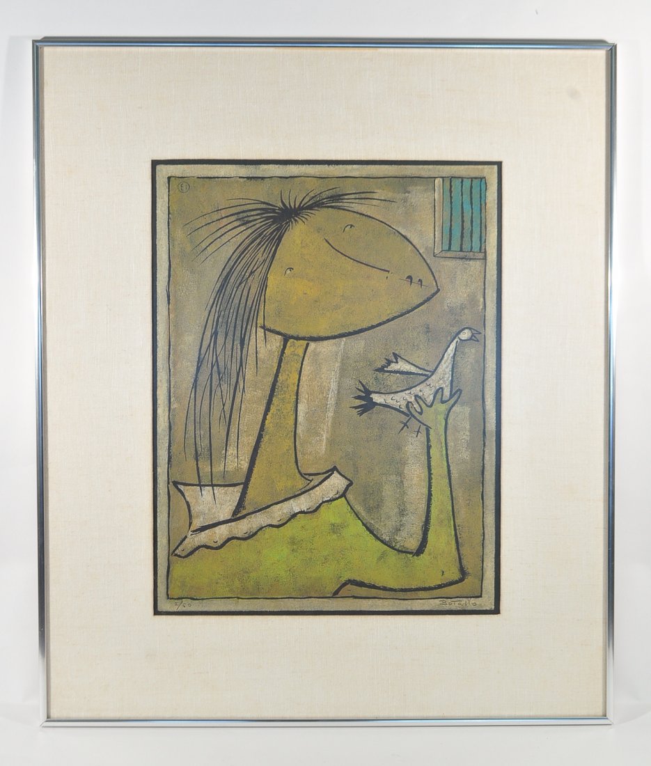 ANGEL BOTELLO (SPANISH/ PUERTO RICAN 1913 -1986) (1 of 9)