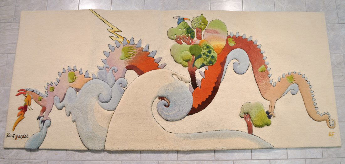 EDWARD FIELDS; BURT GROEDEL MODERN RUG (1 of 8)