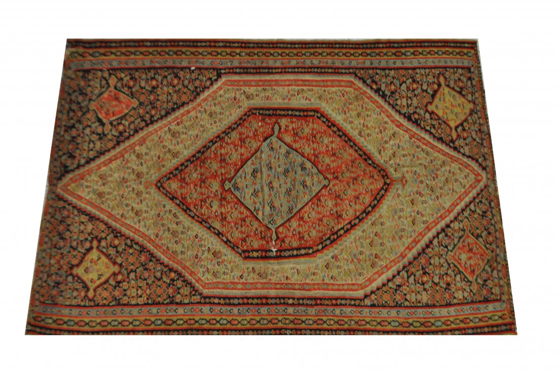 PERSIAN SENNEH KILIM CARPET (1 of 9)