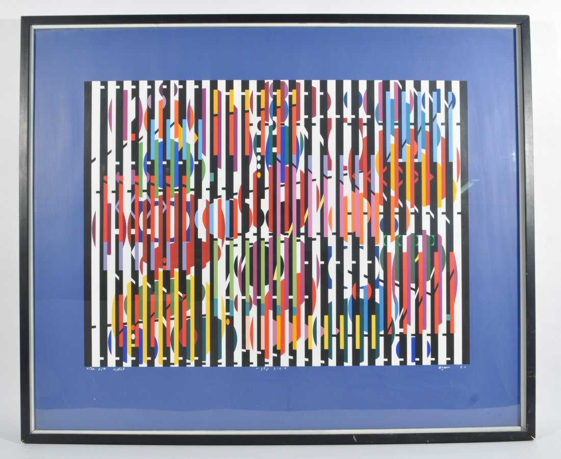 YAAKOV AGAM (ISRAELI 1928 - (1 of 8)