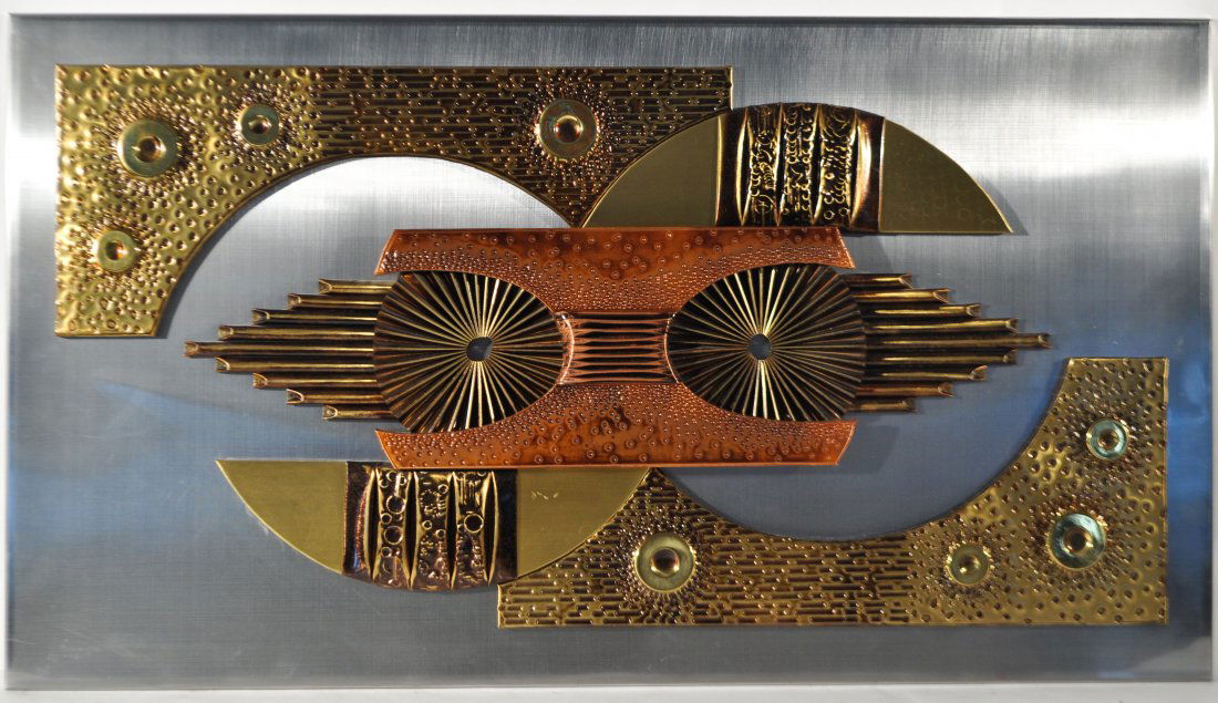 BRUTALIST WALL SCULPTURE (1 of 9)