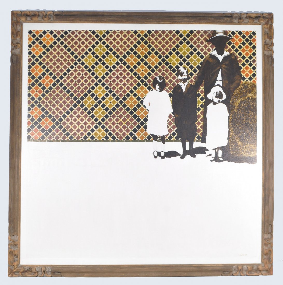 MODERN PAINTING SIGNED HARVEY (1 of 8)