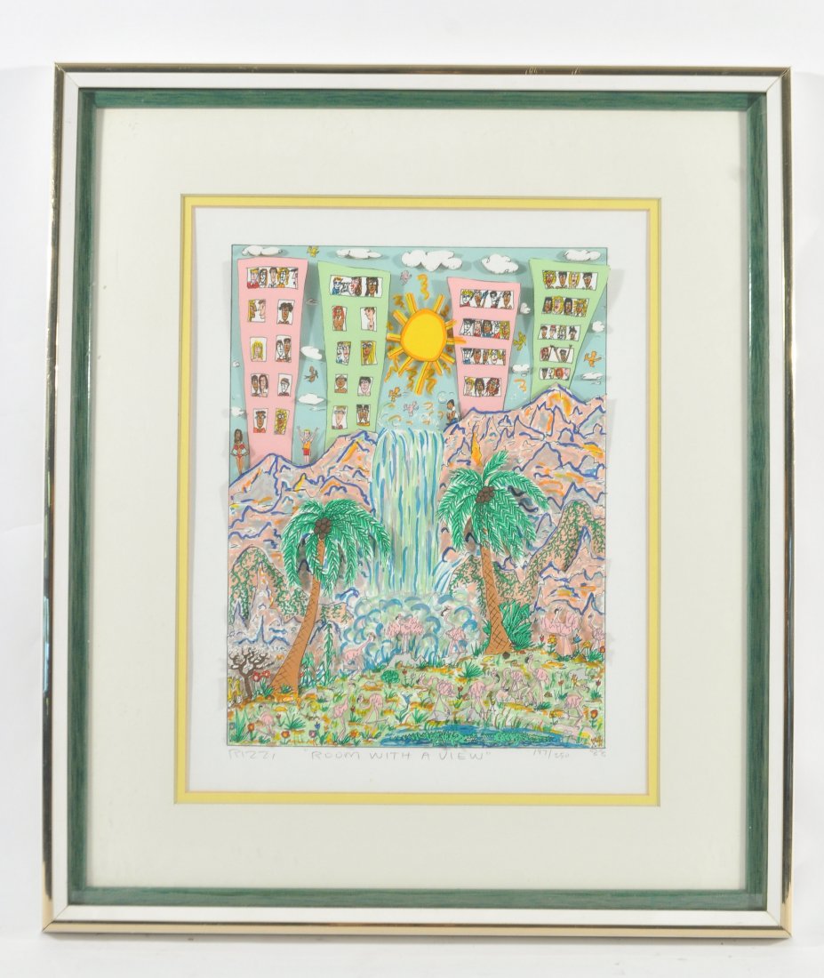 JAMES RIZZI (AMERICAN 1950-2011) SERIGRAPH (1 of 8)