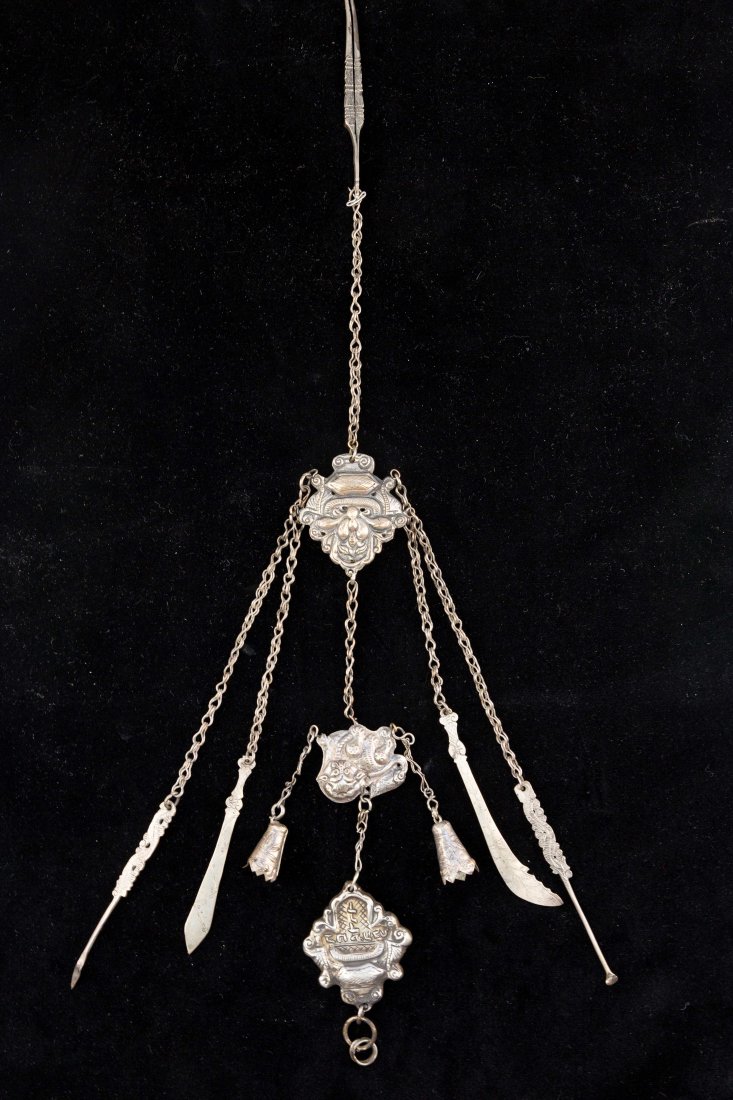 SET OF SILVER MIKVEH TOOLS FOR WOMEN (1 of 6)