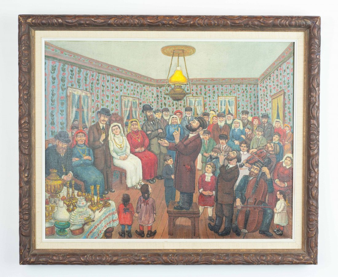 MAURICE KISH (1895-1987) OIL PAINTING (1 of 2)