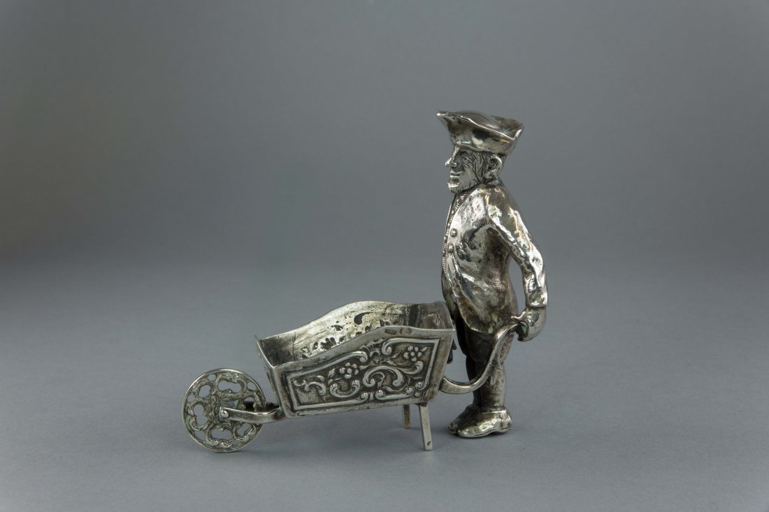 GERMAN SILVER PASSOVER SAMPLE DISH (1 of 5)