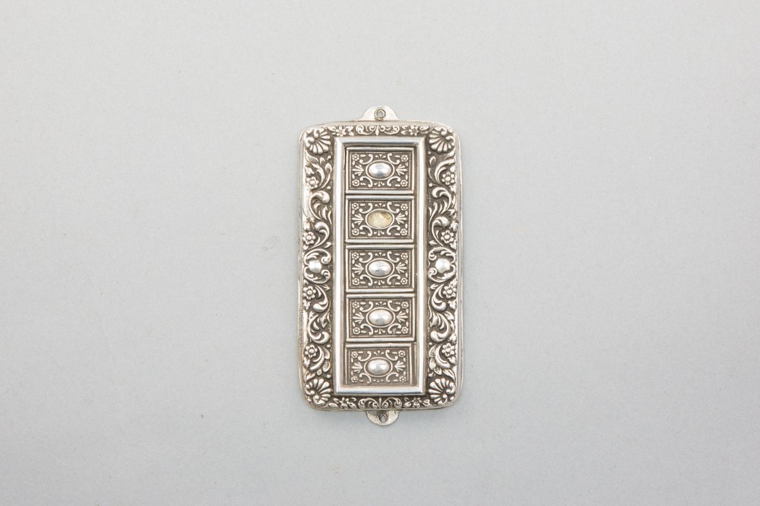 RARE ENGLISH SILVER MEZUZAH CASE (1 of 3)