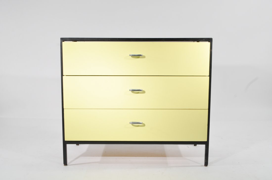 GEORGE NELSON; HERMAN MILLER 3-DRAWER CABINET (1 of 7)