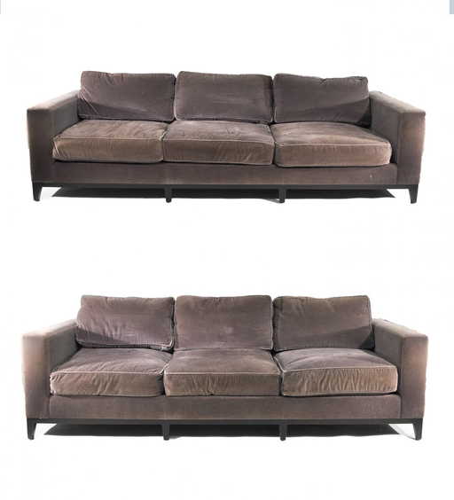 Pair Of Liaigre Mohair Sofas