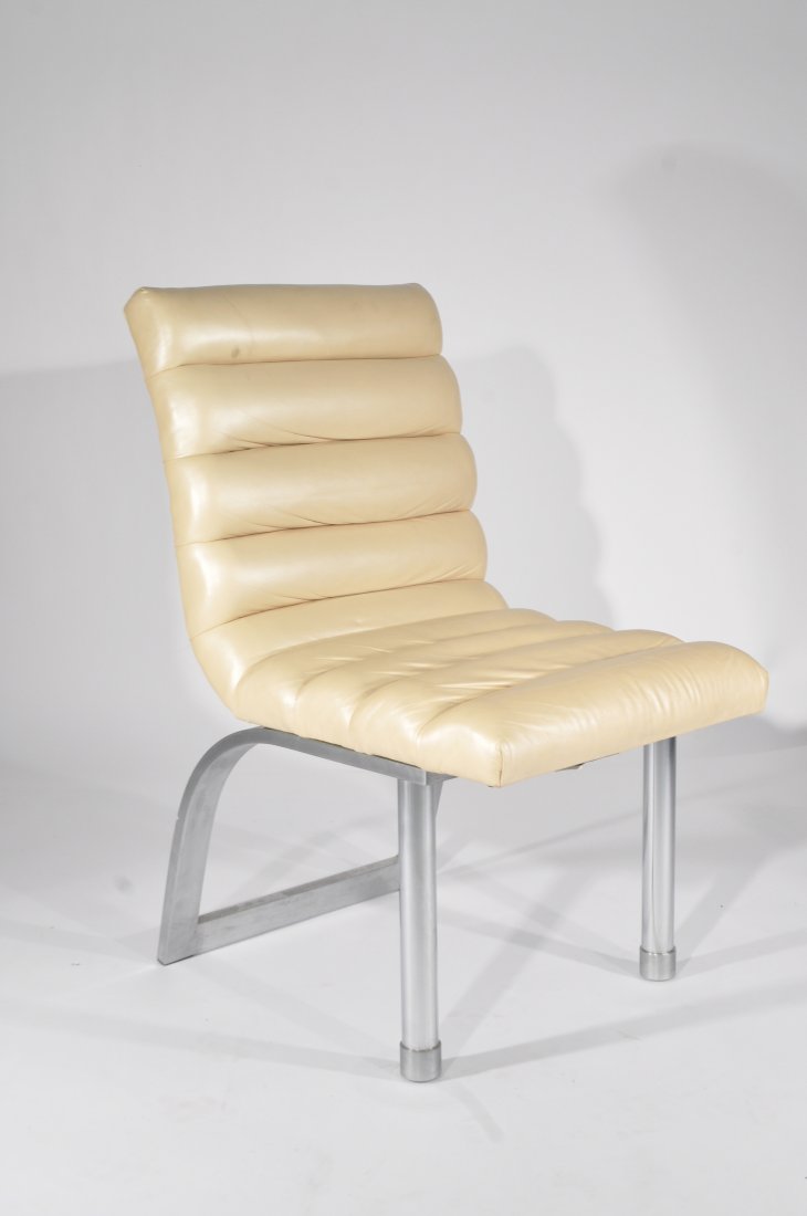 JAY SPECTRE LEATHER SIDE CHAIR (1 of 9)