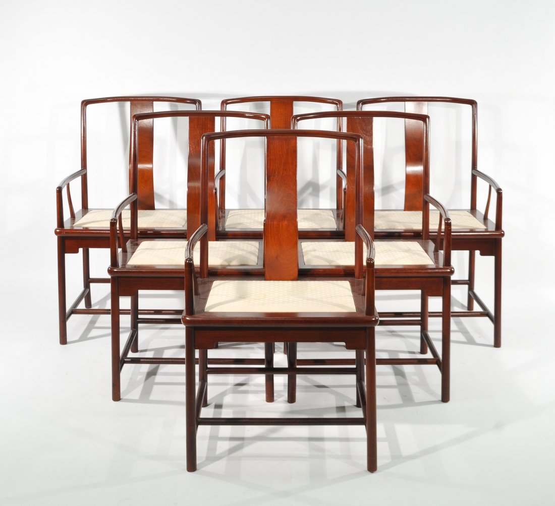 6 CHINESE STYLE DINING CHAIRS (1 of 10)