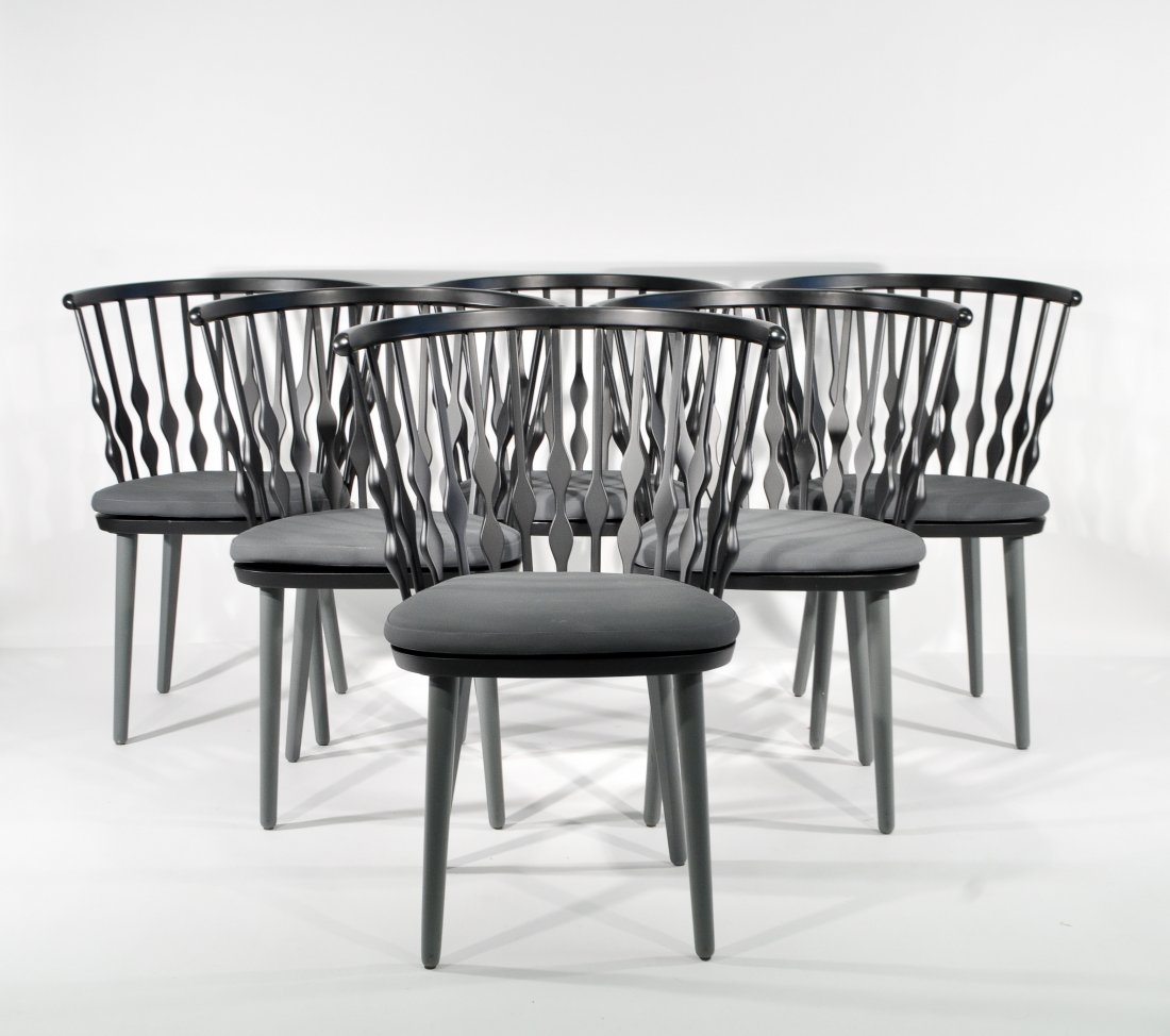 (6) SET OF PATRICIA URQUIOLA 'NUB' CHAIRS (1 of 8)