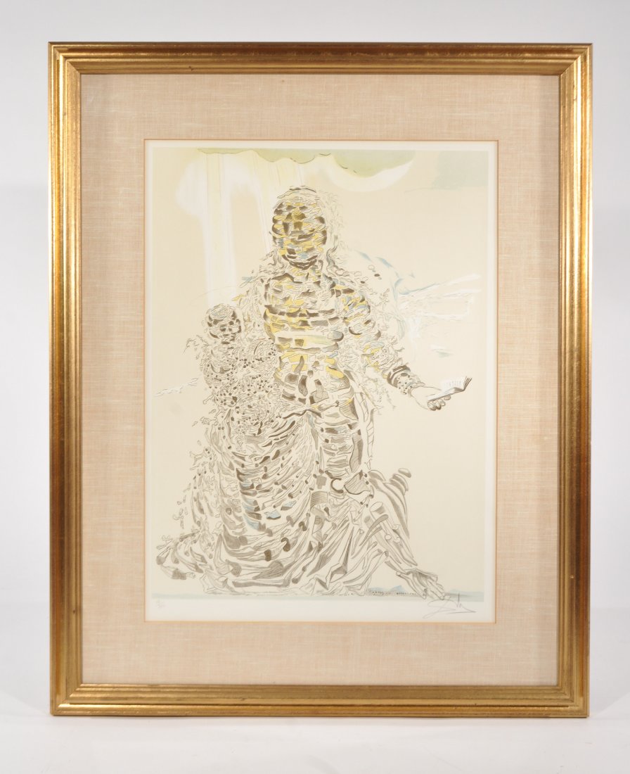 SALVADOR DALI (SPAINISH 1904-1989) (1 of 9)