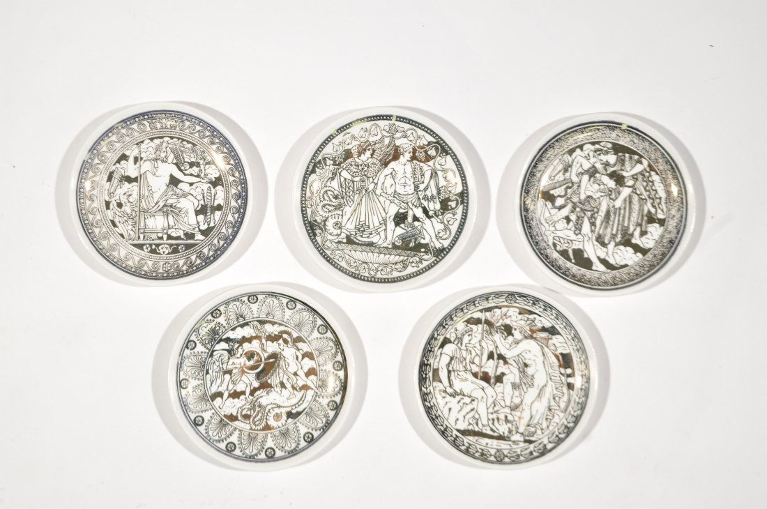 SET OF PIERO FORNASETTI DISHES (1 of 9)