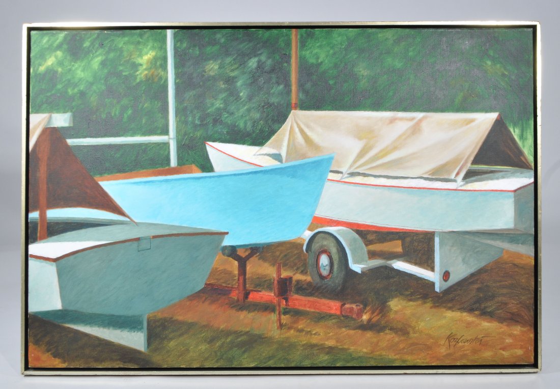 EDWARD C. KOZLOWSKI (20TH CENTURY AMERICAN) (1 of 7)