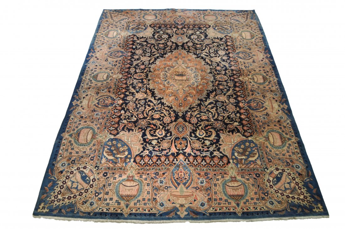 BLUE ORIENTAL CARPET (1 of 7)