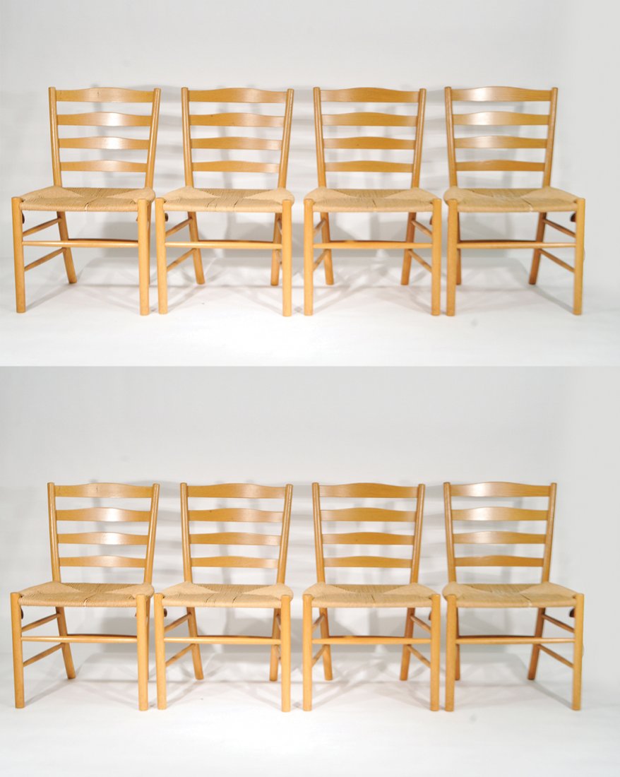 SET OF 8 KAARE KLINT DINING CHAIRS (1 of 9)