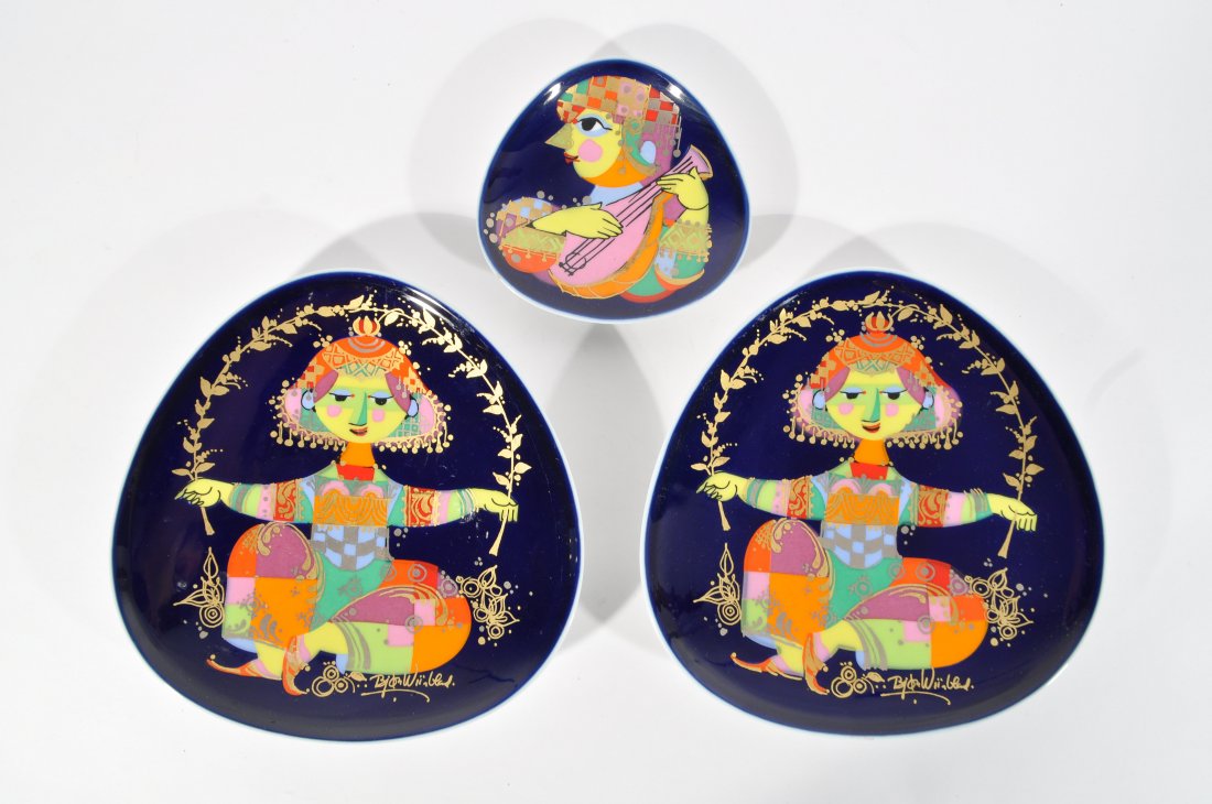 BJORN WIINBLAD PLATE GROUPING (1 of 8)