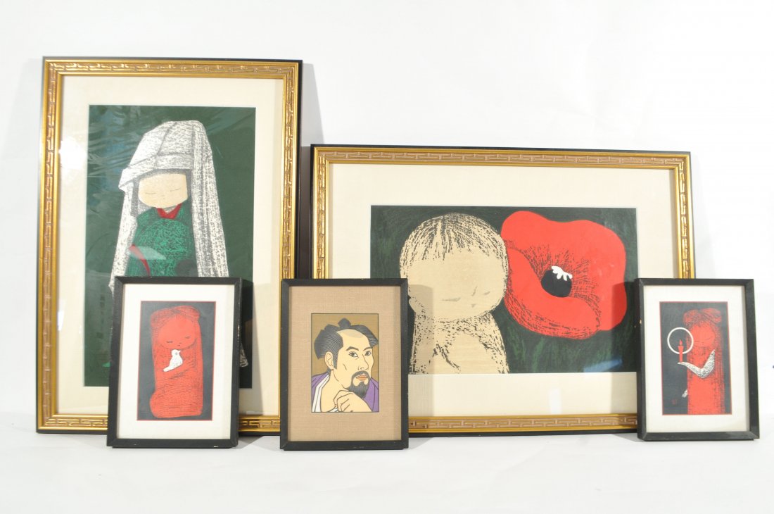 GROUP OF ASIAN PRINTS (1 of 8)