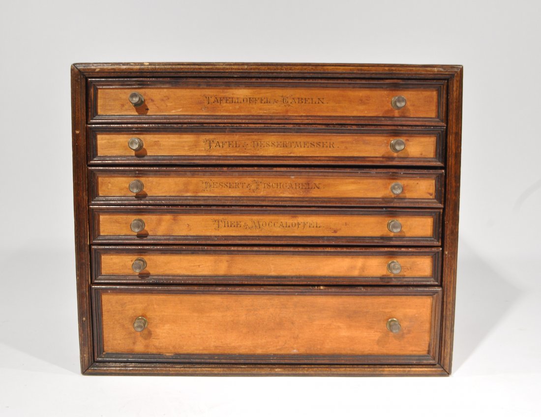 GERMAN STERLING FLATWARE BOX (1 of 9)