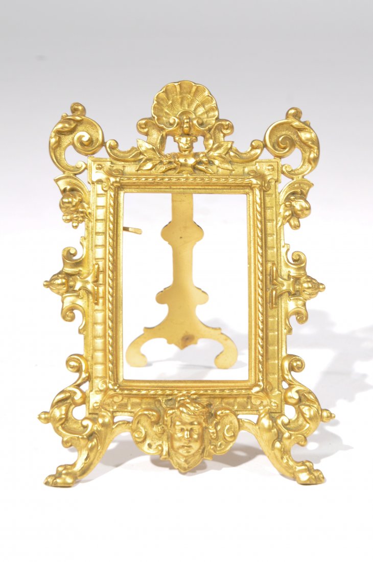 FRENCH BRONZE PICTURE FRAME (1 of 5)