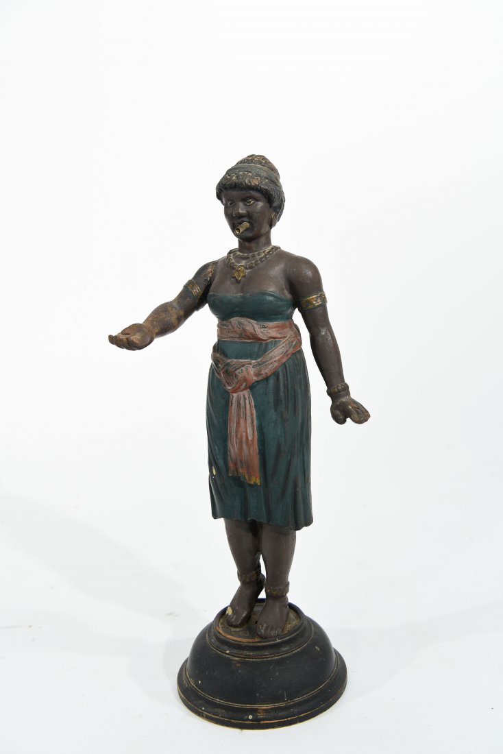 CAST IRON CIGAR STORE INDIAN LIGHTER (1 of 10)