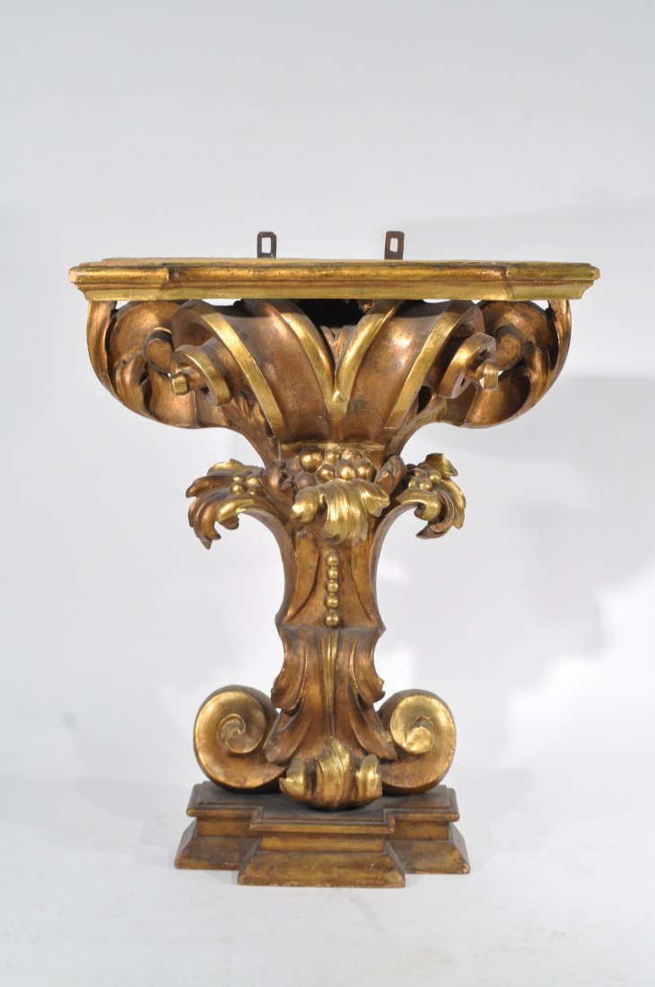 19TH C. ITALIAN GILT CONSOLE (1 of 9)