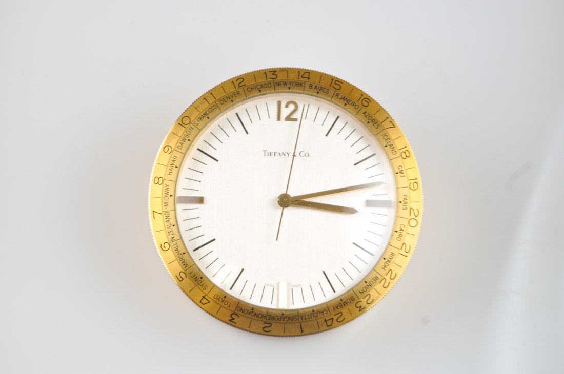 TIFFANY AND CO DESK CLOCK (1 of 6)