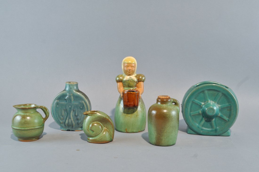 GROUPING OF FRANKOMA POTTERY (1 of 10)