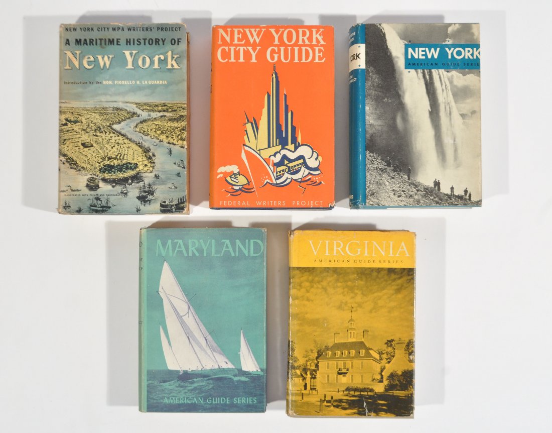 GROUPING OF WPA GUIDES (1 of 9)