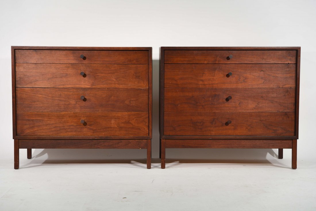 PAIR OF MID-CENTURY ROSEWOOD CHESTS (1 of 10)