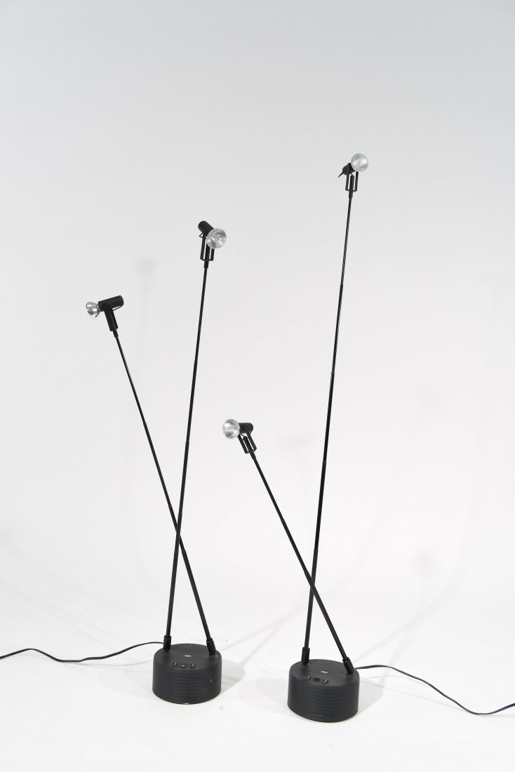 PAIR OF HANS ANSEMS; LUXO TELESCOPING LIGHTS (1 of 6)
