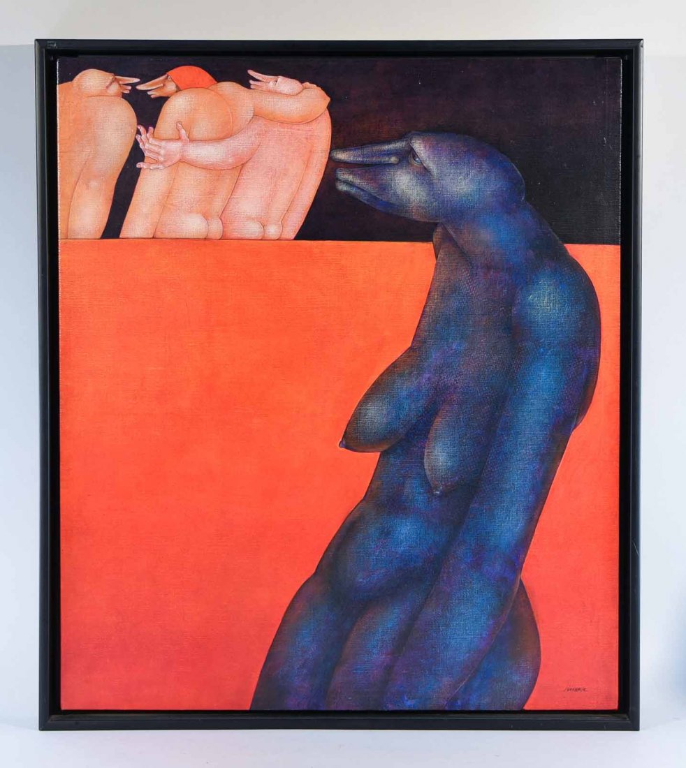 MODERN 20TH CENTURY OIL PAINTING (1 of 7)