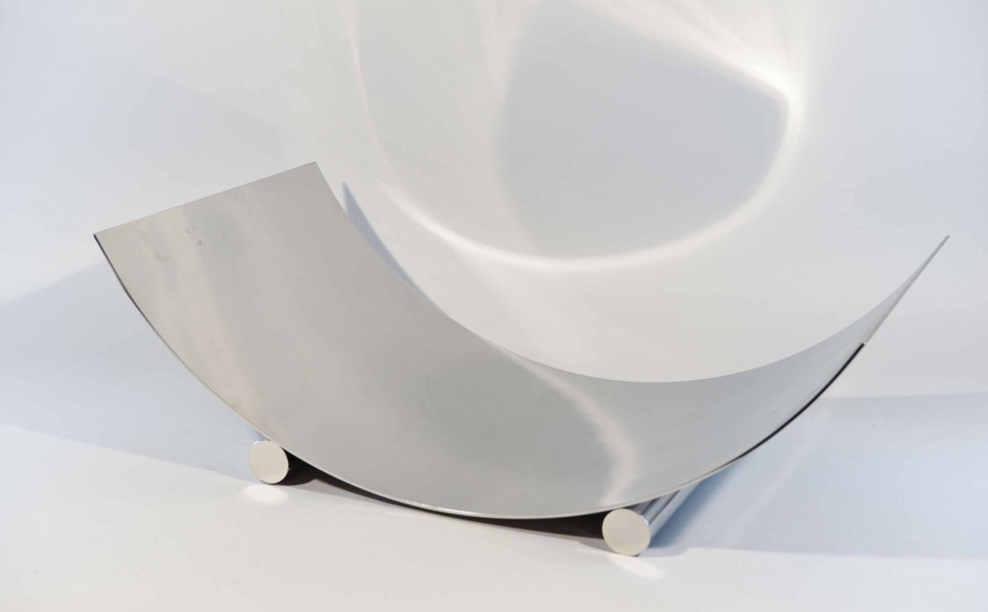 DANILO SILVESTRIN; CLASSICON "VULCANIS" LOG HOLDER (1 of 5)