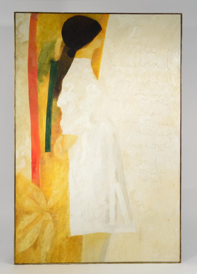 MID-CENTURY O/C FEMALE FIGURE (1 of 7)