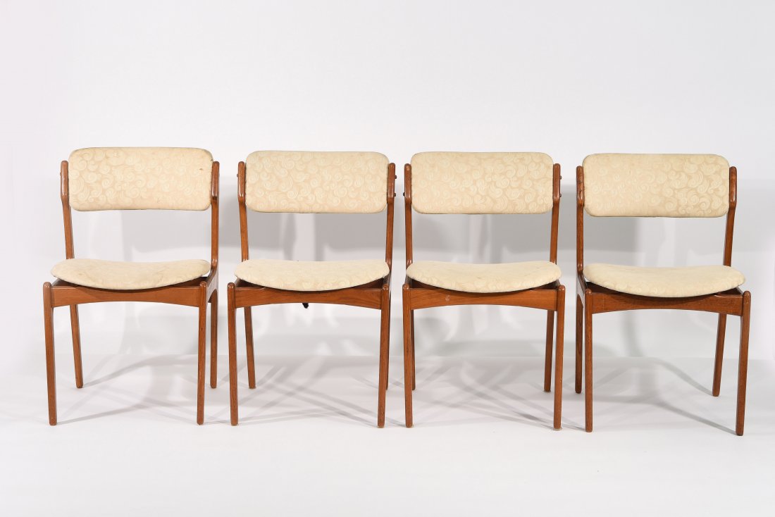(4) ERIK BUCK MID-CENTURY DANISH DINING CHAIRS (1 of 10)