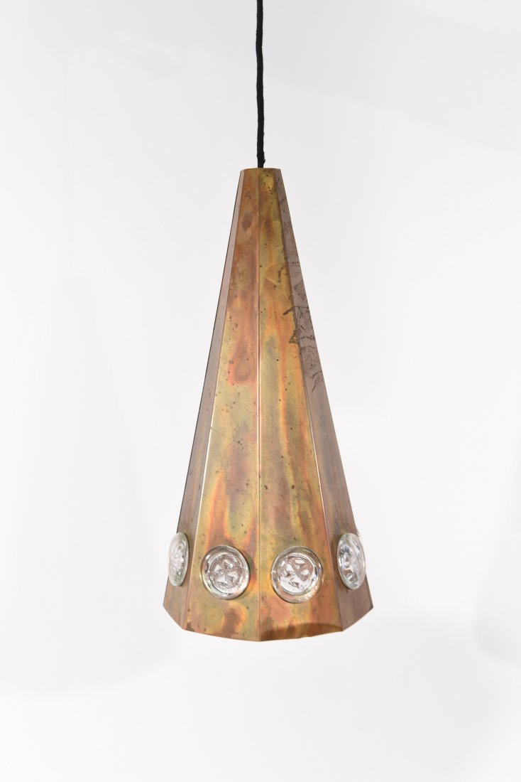 ERIK HOGLUND & HANS BERGSTROM DANISH PENDANT LIGHT (1 of 6)
